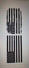 American Flag Compatible With Ford Trucks Hood Truck Vinyl Decal
