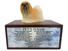 Conversation Concepts Brown Lhasa Apso Urn