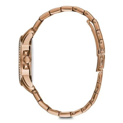 Caravelle By Bulova 44L233 Women\'s Swarovski Crystal Rose Gold Tone Watch Caravelle By Bulova 44L233 Women main image 4