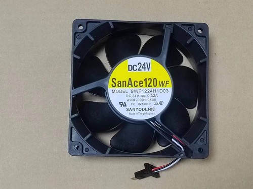 Ventilateur Sanyo Denki 9WF1224H1D03 24V 0.32A - Modèle SAN ACE 120, 1 Pièce Neuve