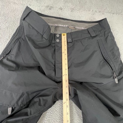 Salomon Pants Mens 40 Clima Pro Ski Snowboarding Pants Black - Picture 4 of 13