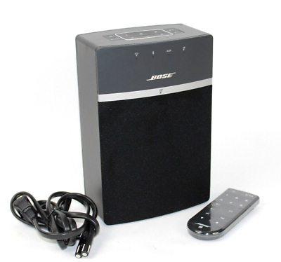 amanecer autobiografía navegador Bose SoundTouch 10 Wireless Music System Model 416776 - Black MINT NEW w/o  BOX 17817692342 | eBay
