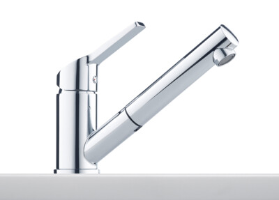 FRANKE Armatur IRA Zugauslauf Hochdruck Chrom Einhebelmischer Wasserhahn Küche