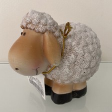 Schaf Dekofigur Klein Deko Skulptur Keramik