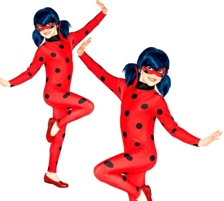 DIY Miraculous Ladybug Costume  Ladybug outfits, Ladybug costume, Cute  costumes for kids