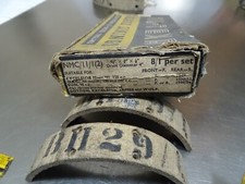 NU-TEXA NMC/11/1 WHEEL DRUM BRAKE SHOE LININGS. AUTOCYCLE CYCLEMASTER EXCELSIOR