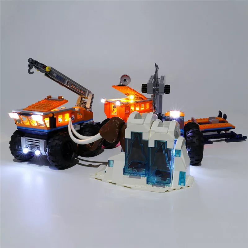 LED Light Kit For City Arctic Mobile Exploration Base LEGOs 60195 Set |