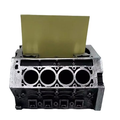 3D V8 Engine Block Business Card Holder Organizer, Desk Engine Model