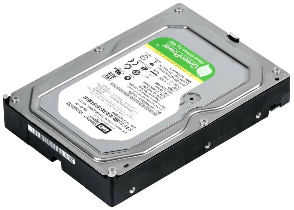 Festpllatte WD Sps WD1600AVVS 160GB 5400U/Min 8MB SATA II 3.5 " Inch - Image 3 of 4