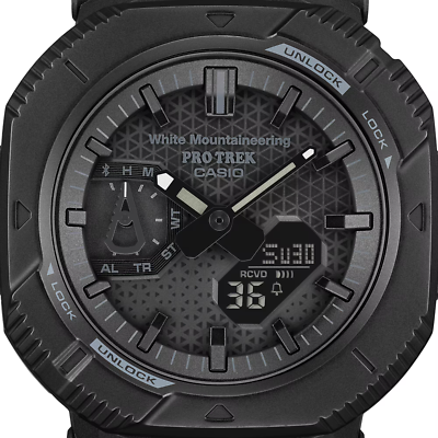 Casio PRO TREK x White Mountaineering Hiker Line Black PRJ-B001WM