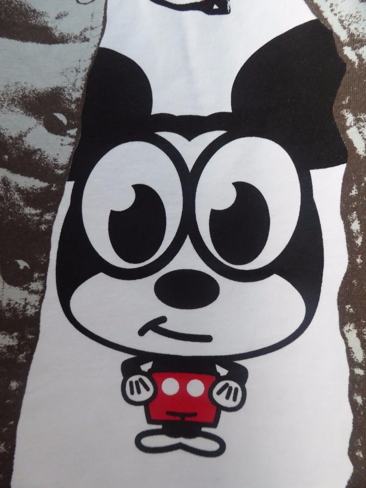 Mini Shatsu Boys Nwt Mickey Mouse Puffy Twofer Top Size 8 8T  - Image 4 of 4