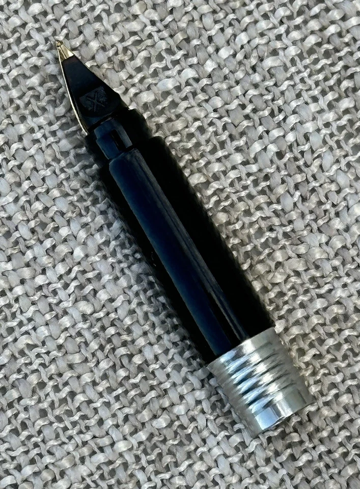 Pluma Estilográfica Parker "88" Rialto Como Nueva de Lote Antiguo Plumín/Alimentación/Unidad de Sección, Plumín Extra Fino Foto 4 de 4