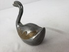 Nice vintage chinese pewter goose figurine  — photo 4