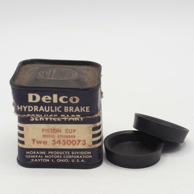 Vintage Delco Wheel Brake Cylinder Piston Cups 5450073 NOS eBay
