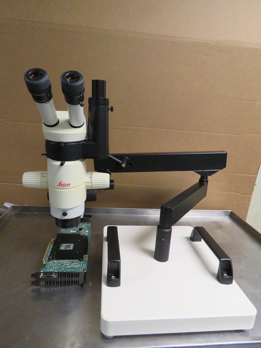 Leica MZ7 5 Inspection Stereo Microscope 1.0X Objective Leica MZ7 5 Inspection Stereo Microscope 1.0X Objective