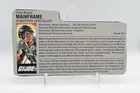 Mainframe File Card 1986 Gi Joe Vintage DC