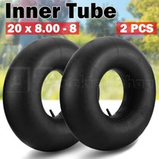 2x Inner Tube 20X8.00-8, 20X8-8, 20X10.00-8, 20X10-8 Riding On Mower Lawn Tyre~