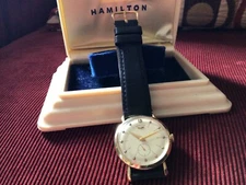 Vintage Hamilton 1954 Bradford Wrist-Watch, In Original Clamshell Celluloid Box: