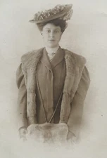 Kann Sons Portrait, Busy Corner, Washington DC Antique Real Photo Postcard RPPC
