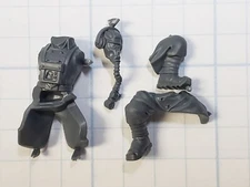 40k Astra Militarum Bits Krieg Command Squad Vox Radio Trooper Head Torso #61