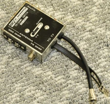 Vintage GC Electronics 32-3027 TV/VIDEO GAME SWITCH Antenna Converter