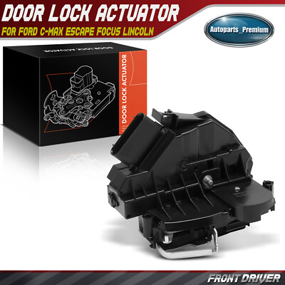 Front Left Driver Door Lock Actuator Motor for Ford C-Max Escape Focus Lincoln