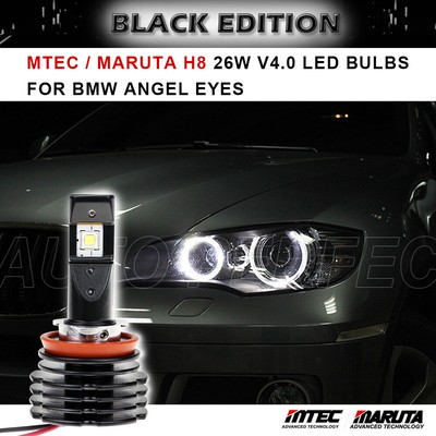 Mtec Maruta H8 V4 26w Led Angel Eye Bulb For Bmw E71 X6 Xdive50i 08 14 Ebay