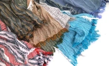 Turkish Cotton 20X72" All Weather Hobo Scarves