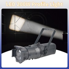 DJ Stage Light LED 200W LEKO Profile Spot Light Warm White Church Wedding Light