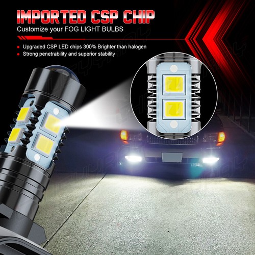 Combo faros LED altos/bajos + luz antiniebla 6x bombillas para KIA Sportage 2011 2012-2016 - Imagen 13 de 22