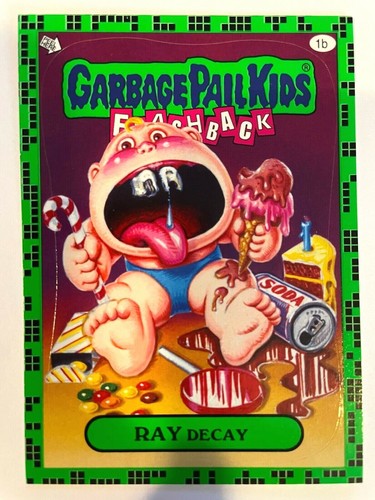 Pegatina/tarjeta verde Garbage Pail Kids GPK 2011 Flashback Serie 2 *Elige una* - Imagen 59 de 72