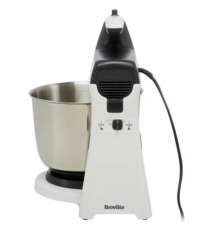 Breville VFM031 Stand & Hand Mixer Whisk Dough Hooks Beaters 3.7Litre