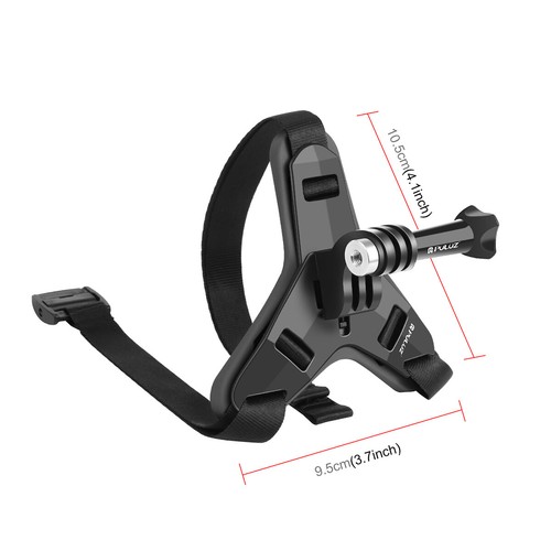 Motorcycle Helmet Chin Strap Mount for GoPro DJI Osmo Action Cameras - Picture 6 of 15