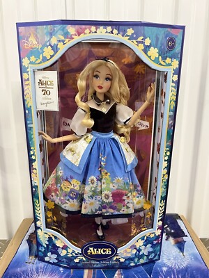 Disney Alice in Wonderland Doll by Mary Blair Limited Edition 70th  Anniversary