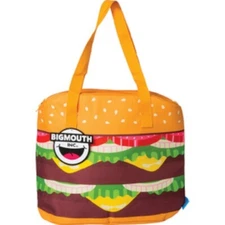 Big Mouth Giant Cheeseburger Insulated Cooler Bag for Up to 12 Standard Cans