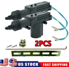 2PCS Universal 2 Wires 12V Car Auto Motor Heavy Duty Power Door Lock Actuator