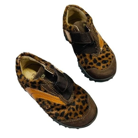 Zapatos mocasines de pelo de becerro con estampado de leopardo Primigi Foto 3 de 4