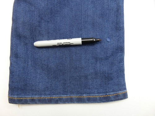 Lee jeans mens Daren slim straight jeans 'True Blue' FACTORY SECONDS L145 - Picture 9 of 10