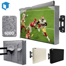 600D Waterproof Outdoor TV Cover Weatherproof Protector Enclosure 30-85 inch