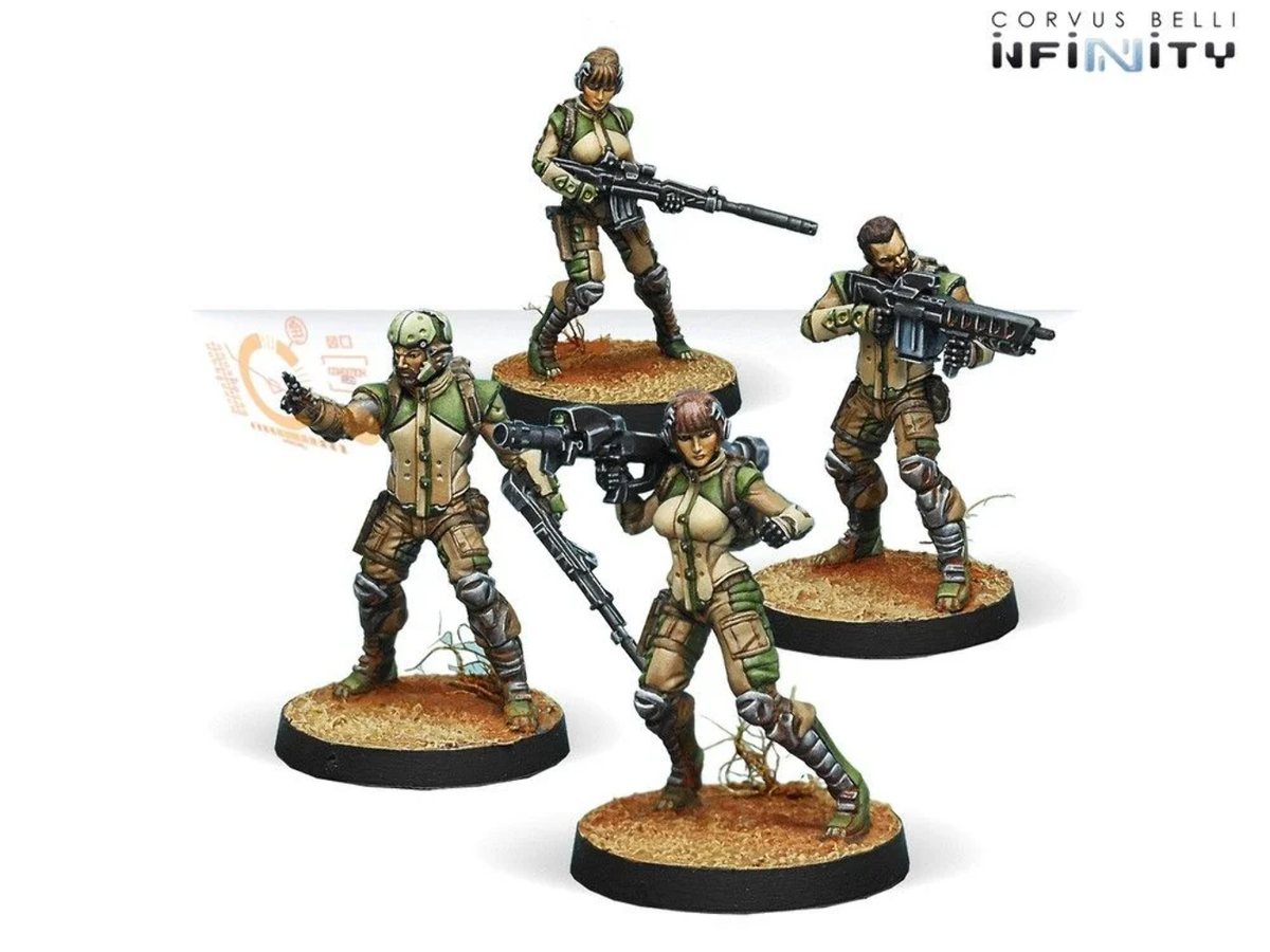 Corvus Belli Infinity Haqqislam ミリタリー Haqqislam Action Pack