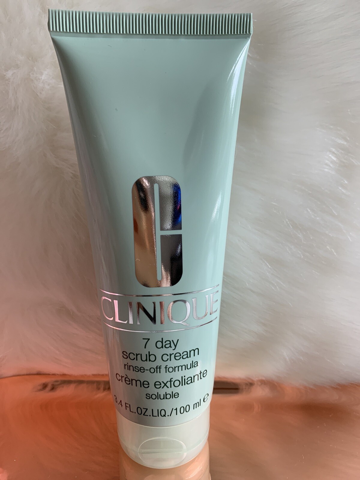 clinique 7 day face scrub