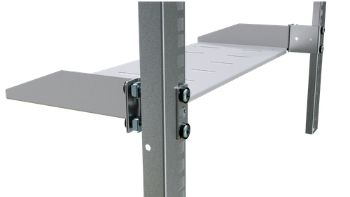 Verstevigings-/verlengingsbeugel 50, 100mm voor server-/netwerkrails RACK 1U - Zdjęcie 7 z 15