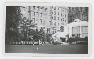 Vintage Photo Downtown Views Fairmont Empress Hotel Victoria BC Canada 1940s