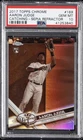 2017 TOPPS CHROME SEPIA REFRACTOR #169 AARON JUDGE ROOKIE RC PSA 10