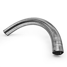 2.5 Exhaust Flex Pipe 304 Stainless Steel 2 12 Id X 17 Length Universal ...