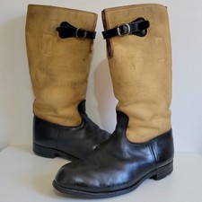 WW2 - 1939 PATTERN - NAMED - RAF FLYING BOOTS WWII PILOTS 39 - BATTLE OF BRITAIN