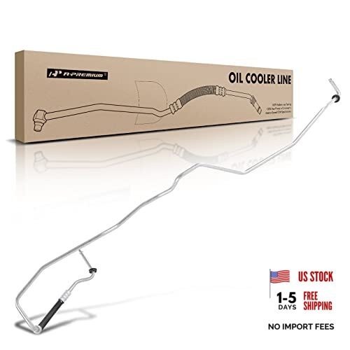 Automatic Transmission Oil Cooler Line Hose Assembly Compatible with Chevy