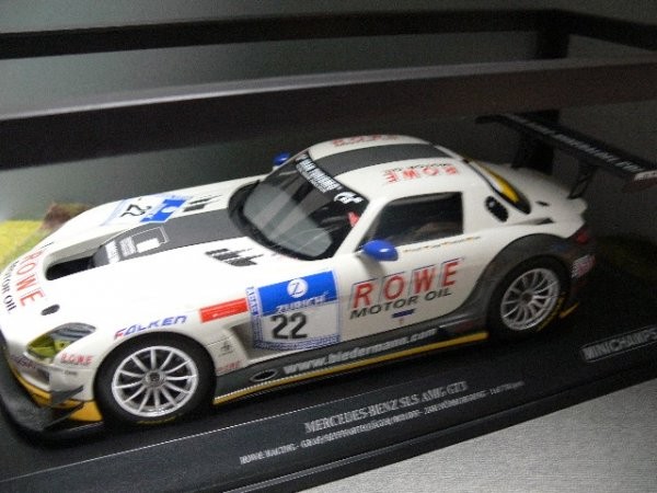 1/18 Minichamps Mb Sls Amg GT3 Rowe Racing NüRnburgring 2012 151 123122-image