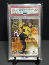 2020-21 Topps Stadium Club Chrome - PSA 9 - Jude Bellingham #54 Orange Yellow RC