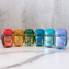 Bath Body Works 6 DISNEY PRINCESS Pocketbac MOANA BELLE TIANA ARIEL JASMINE